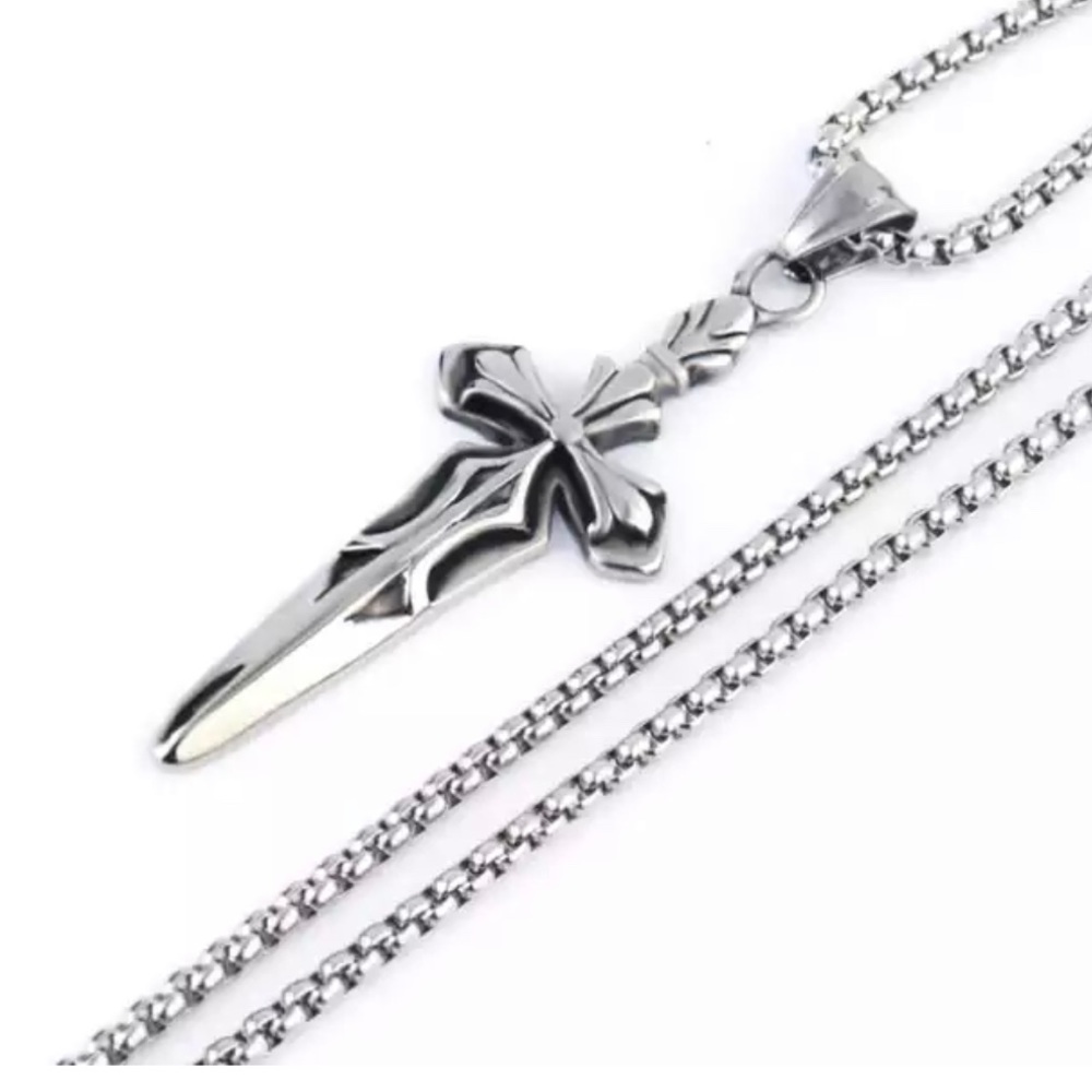 Sword Cross Necklace